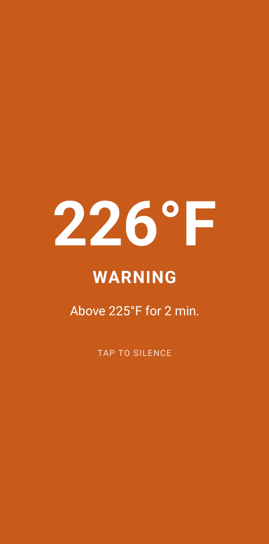 LIMEN thermal alert